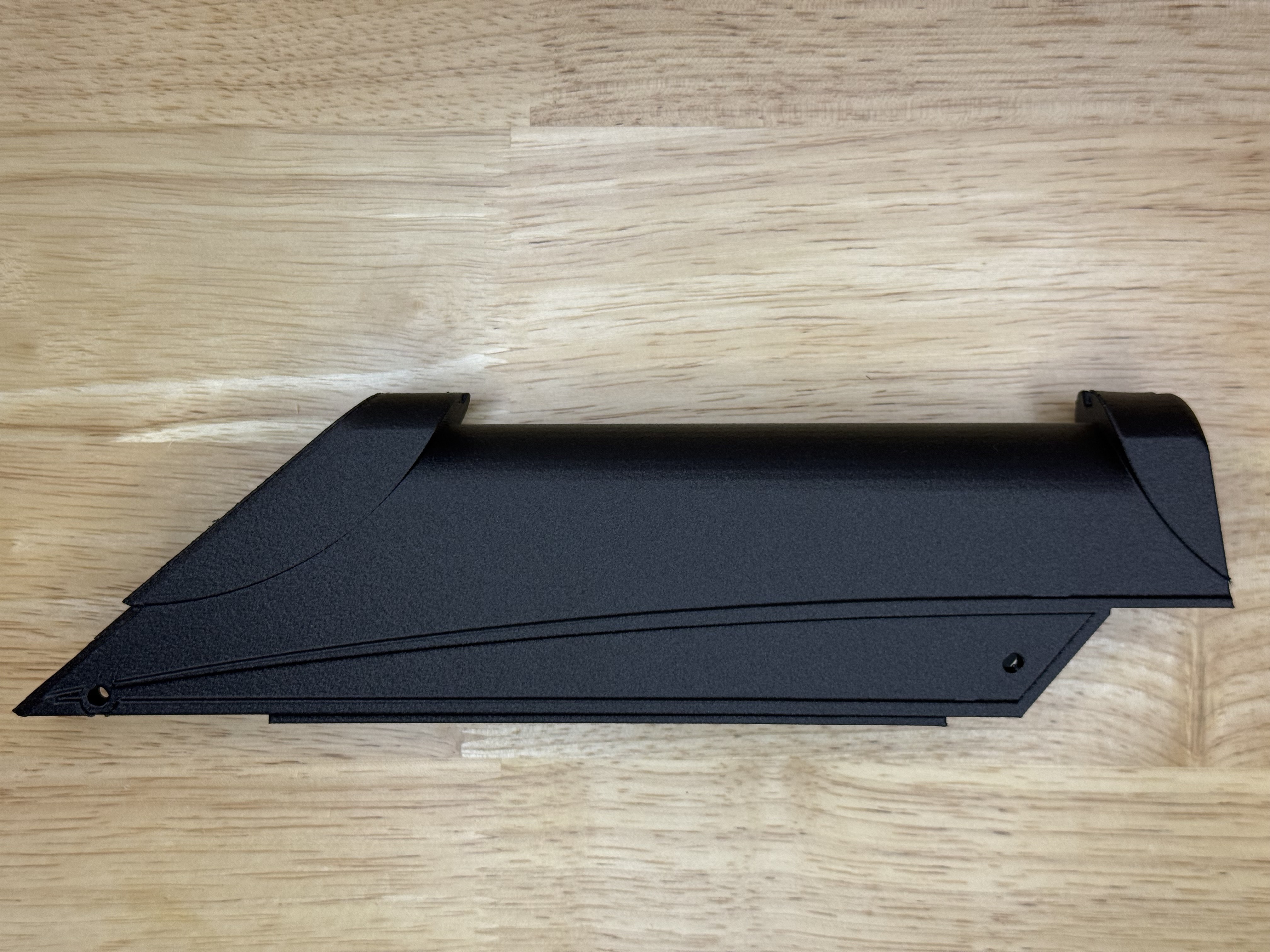 FS2000 Standard scope cover listing photo, side on the workbench (Tactical print)